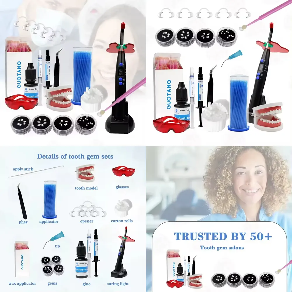 Teeth Whitening Home Kit - 【CHIMU HOME】 Kit Professionale Fai-da-Te per