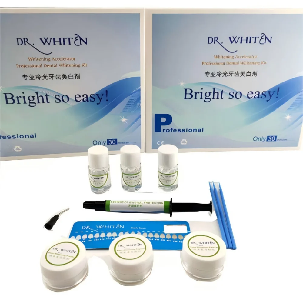 Teeth Whitening Gels Used By Dentists - Set di sbiancamento dentale Set di