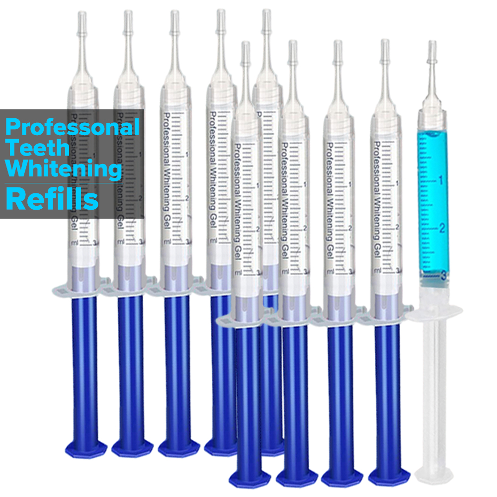 Teeth Whitening Gels Used By Dentists - Gel sbiancante per denti Ricarica siringa