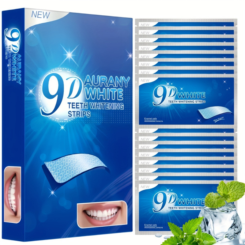 Teeth Whitening Gels Used By Dentists - 21 paia di strisce sbiancanti per