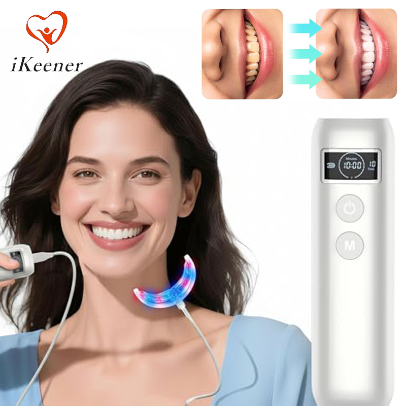Teeth Whitening Home Kit - Acceleratore Sbiancante Denti 16 LED Rosso