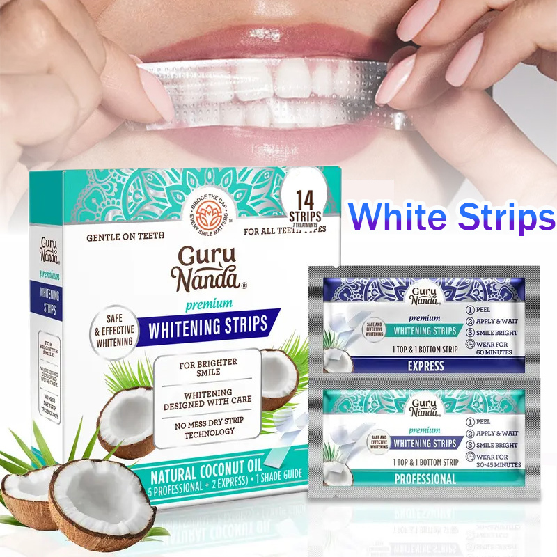 Teeth Whitening Street - 1/2/3 Scatole di Strisce Sbiancanti all'Olio