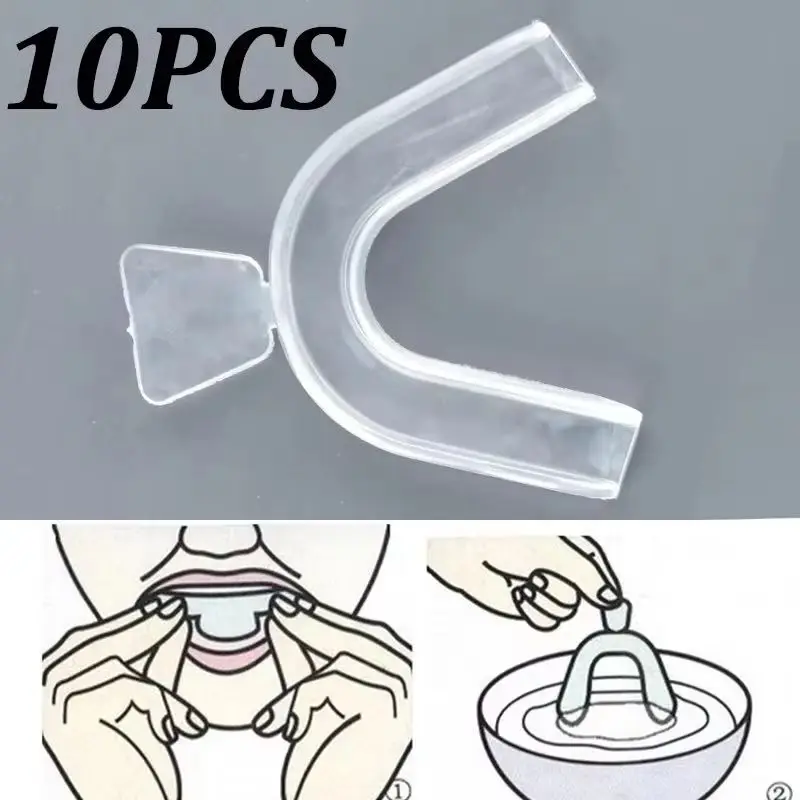Teeth Whitening Products - 10 Pezzi di Paradenti in Silicone