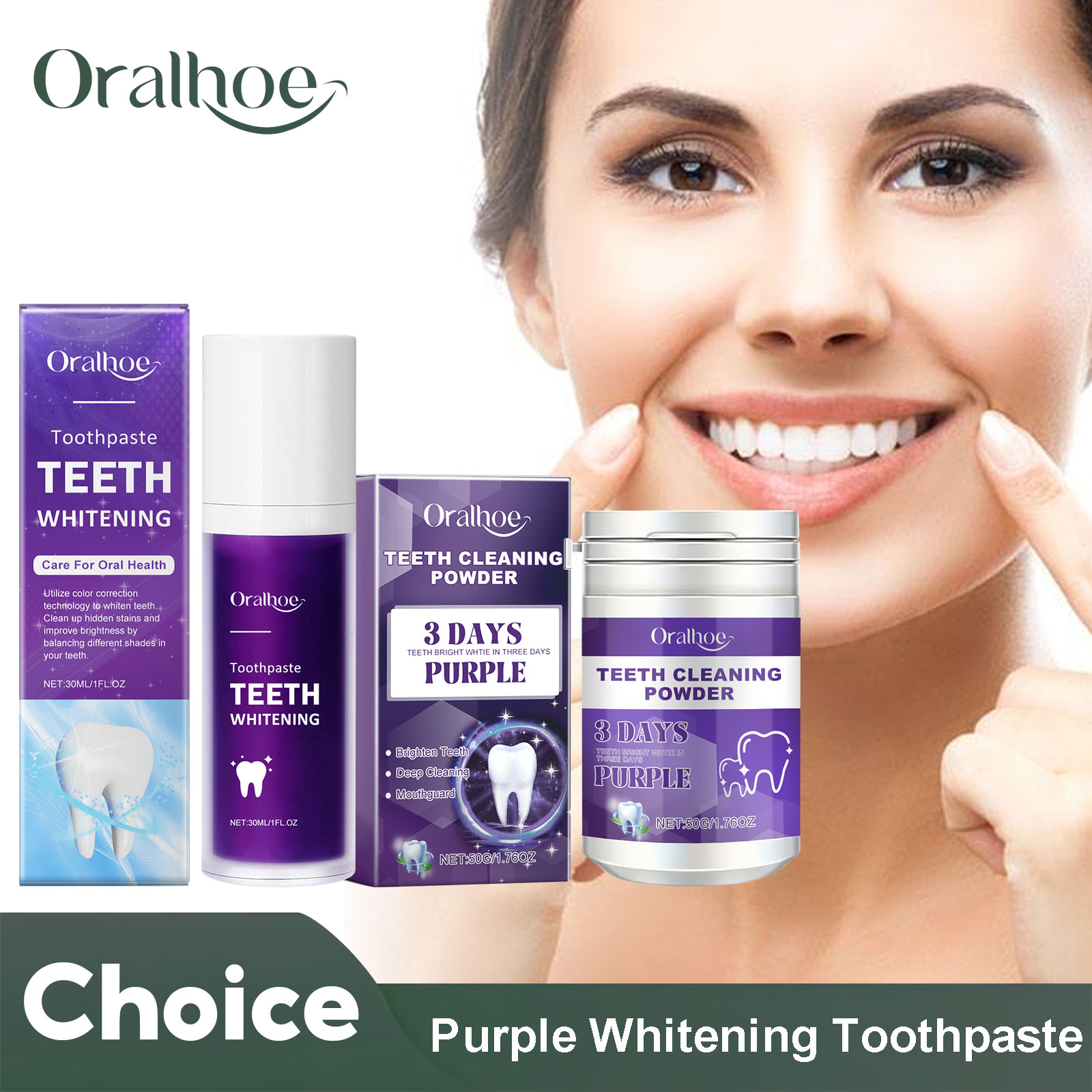 Correttore viola Dentifricio s - Teeth Whitening Street recensione e prezzo