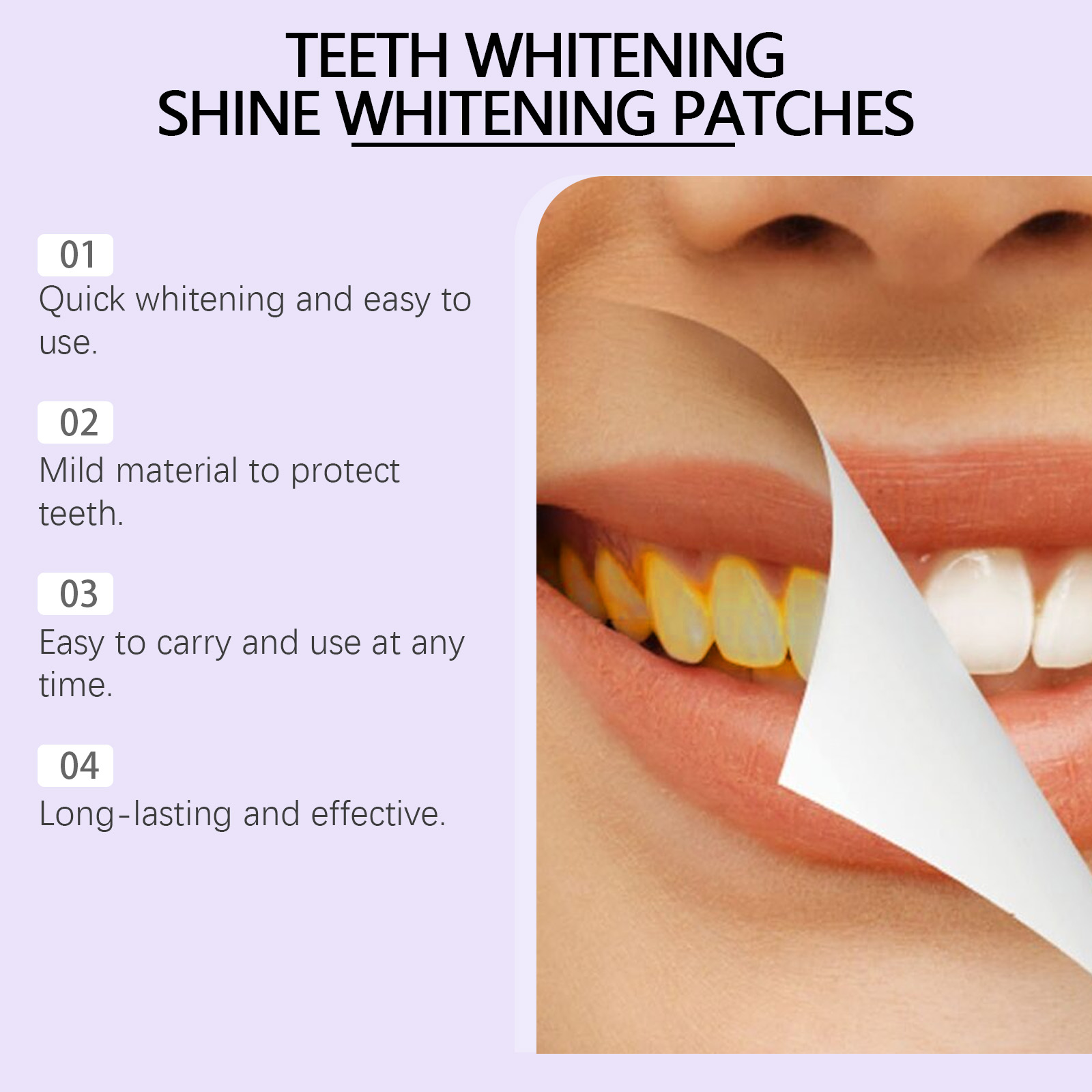 Strisce sbiancanti per denti v - Teeth Whitening Street recensione e prezzo