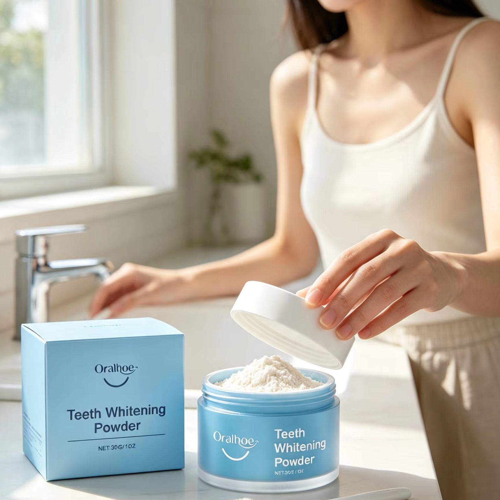 Polvere Dentale Oralhoe per Pu - Teeth Whitening Street recensione e prezzo