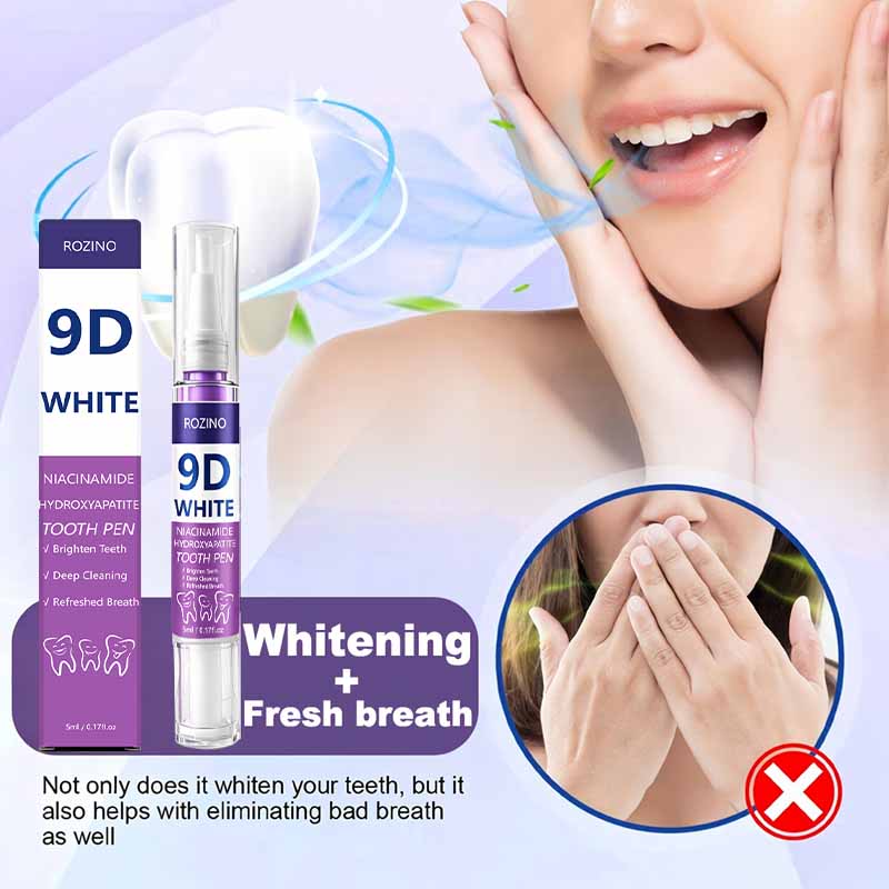 ROZINO 9D Penna Sbiancante per - Teeth Whitening Pen recensione e prezzo