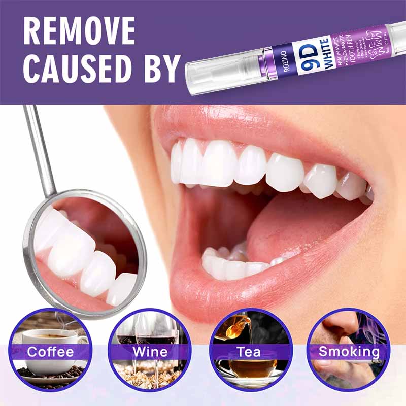 ROZINO 9D Penna Sbiancante per - Teeth Whitening Pen recensione e prezzo