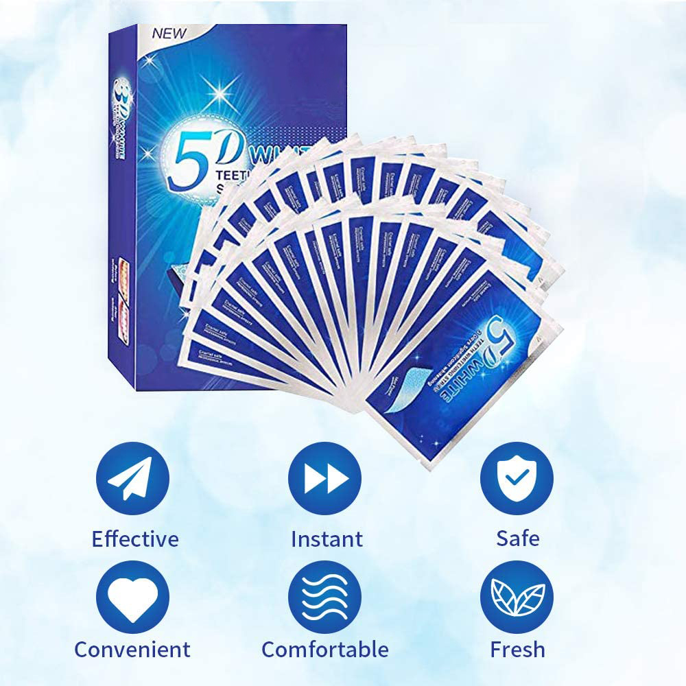 Strisce Sbiancanti 5D per Dent - Teeth Whitening Home Kit recensione e prezzo