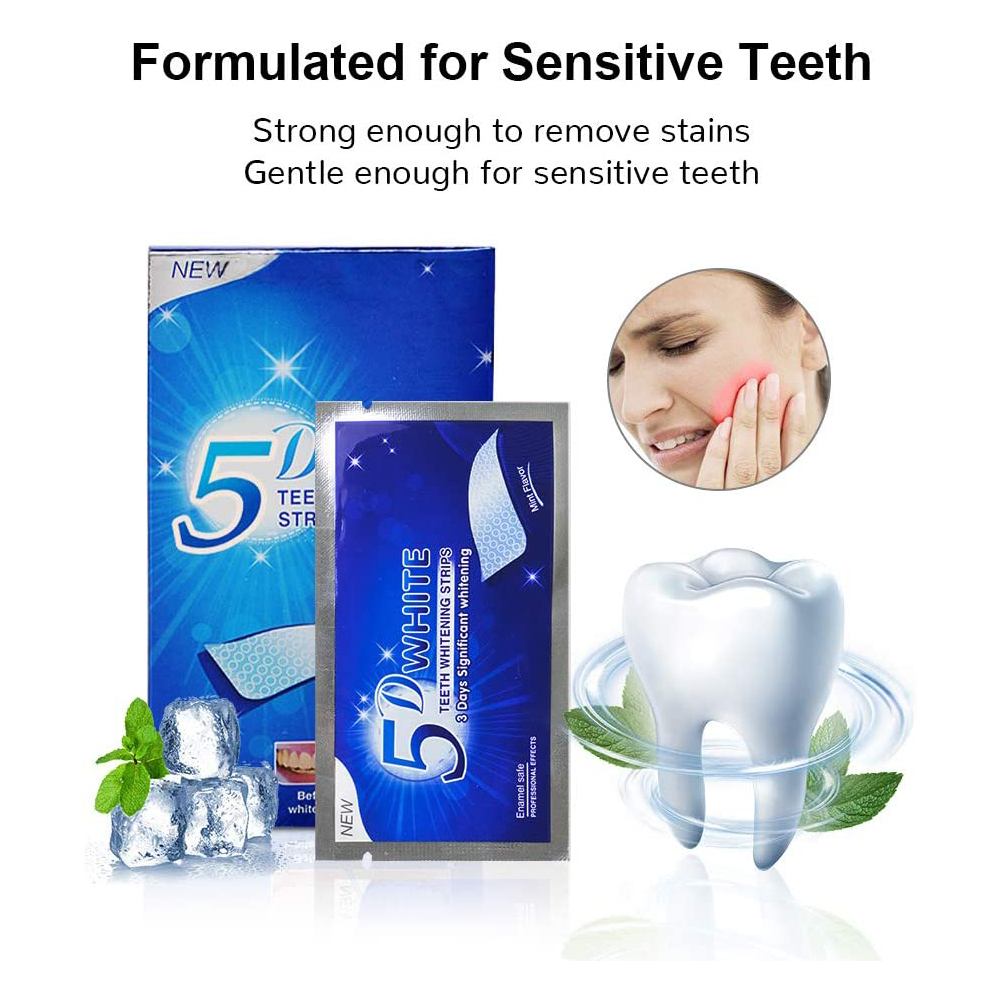 Strisce Sbiancanti 5D per Dent - Teeth Whitening Home Kit recensione e prezzo