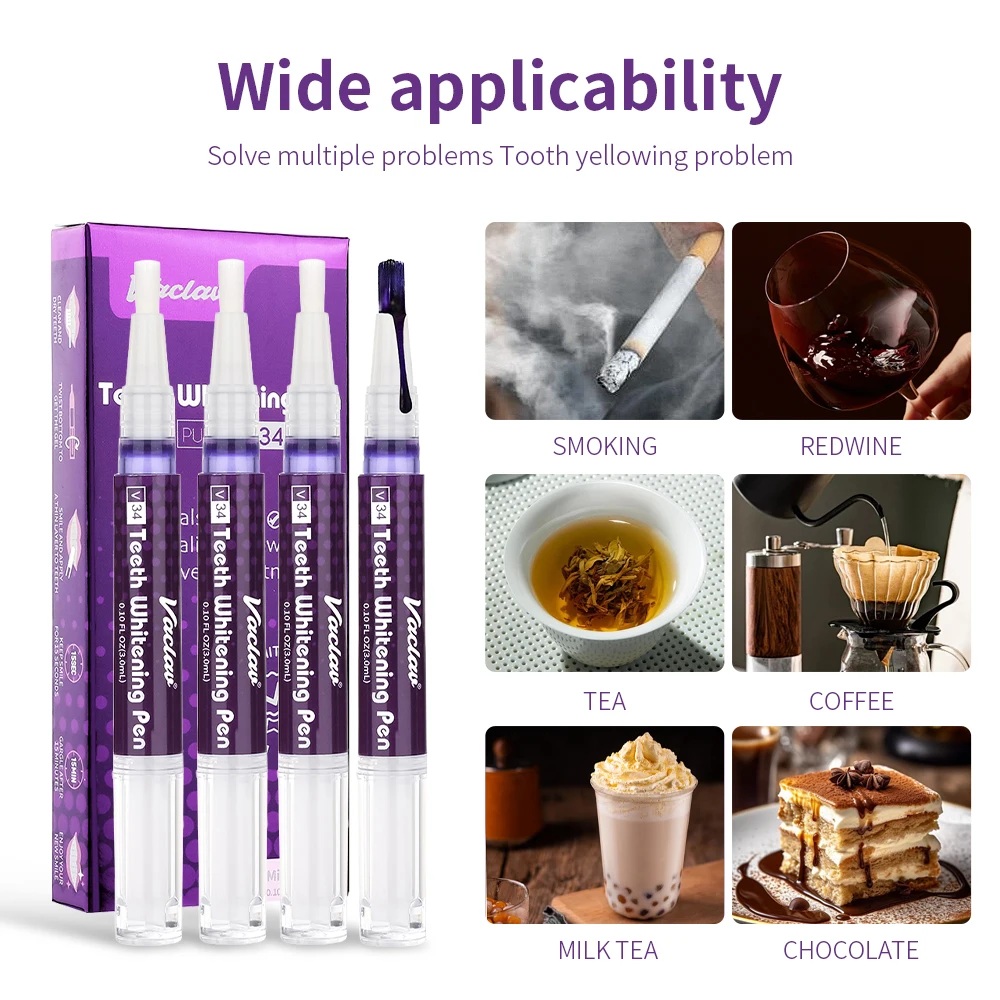 Vaclav V34 Penna gel sbiancant - Teeth Whitening Gels Used By Dentists recensione e prezzo