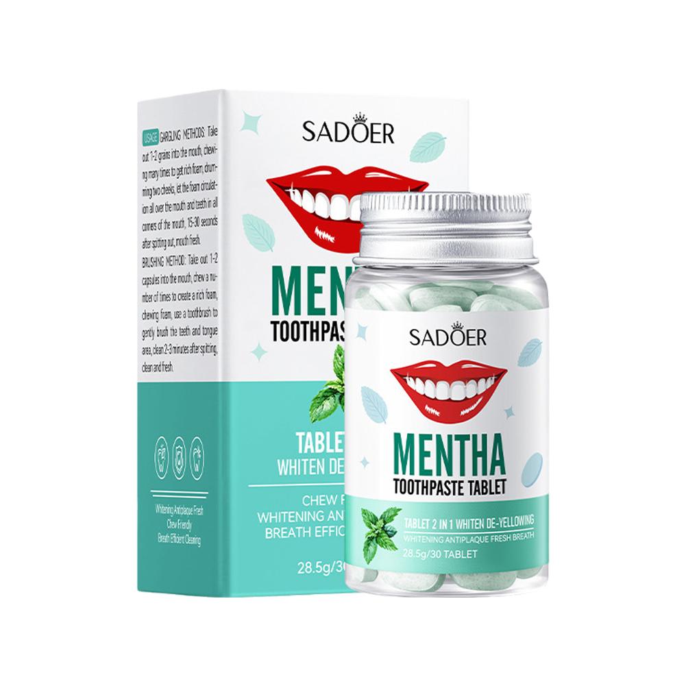 Compresse di dentifricio solid - Teeth Whitening Street recensione e prezzo